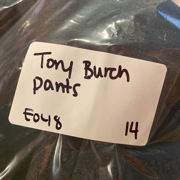 Tory Burch Charcoal Gray Wide-Leg Wool Pants Size 14 - Picture 10 of 10